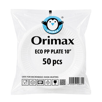 Orimax Eco PP Round Plate - 10"